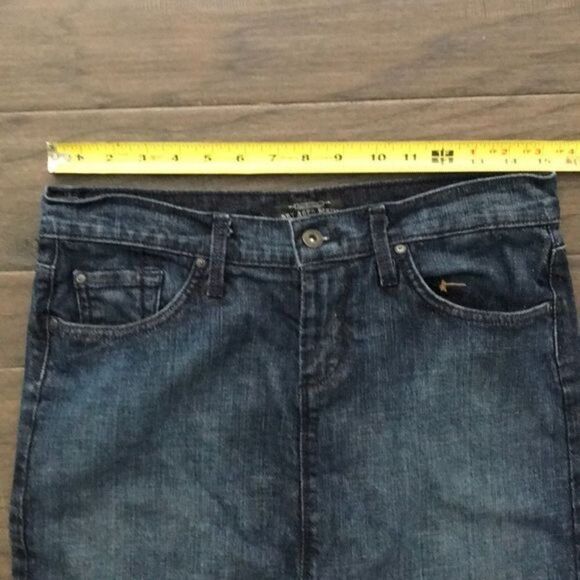 James Jeans Size 29 Classic Denim Jean Mini Skirt Medium - Picture 3 of 5